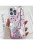 Apple iPhone 15 Pro Max Uyumlu Kılıf 3D Hologramlı Sakura Çiçek Desenli Kamera Korumalı Kapak / Kılıf 1