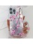 Apple iPhone 15 Pro Max Uyumlu Kılıf 3D Hologramlı Sakura Çiçek Desenli Kamera Korumalı Kapak / Kılıf 3