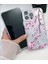Apple iPhone 15 Pro Max Uyumlu Kılıf 3D Hologramlı Sakura Çiçek Desenli Kamera Korumalı Kapak / Kılıf 4