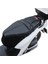 Honda Dio 2021-2025 Uyumlu Fileli Motosiklet Konfor Sele Kılıfı Siyah 2