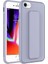 Apple iPhone 7 Kılıf Ardx Qstand Kapak-Gri 1