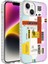 Apple iPhone 14 Plus Uyumlu Airbag Kenarlı Renkli Desenli Silikon Ardx Elegans Kapak-No8 4