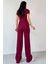 TKM-13264 Siyah Gömlek Detay Crop Bluz Yüksek Bel Pantolon Ikili Takım 3