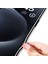 Apple iPhone 15 Pro Max Kılıf Ultra Ince Kamera Korumalı Pc + Deri Arka Yüzey Ardx X-Pro Kapak-Siyah 3