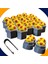 Audi Tt 1999-2006 Modelleri Sarı Kırmızı Top Kabartmalı Bijon Kapağı Set (17MM Somun Tüm Araçlar) 1