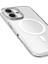 Apple iPhone 16 Kılıf Magsafe Şarj Özellikli Kamera Korumalı Akav Kripto Kapak-Şeffaf 2
