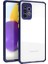 Samsung Galaxy A72 Kılıf ​​akav Kaff Kapak-Lacivert 1