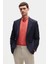 Ds Damat Slim Fit Lacivert Örme Kumaş Ceket 1