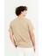 Bisiklet Yaka Kol Ucu Duble %100 Pamuk Slim Fit Erkek T-Shirt 4