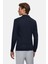 Ds Damat Regular Fit Lacivert Düz Örgü Hirka 3