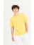Bisiklet Yaka Baskılı %100 Pamuk Oversize Erkek T-Shirt 1