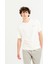 Bisiklet Yaka Baskılı %100 Pamuk Oversize Erkek T-Shirt 2