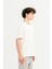 Bisiklet Yaka Baskılı %100 Pamuk Oversize Erkek T-Shirt 3