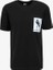Bisiklet Yaka Göğsü Baskılı %100 Pamuk Oversize Erkek T-Shirt 1
