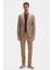 Ds Damat Regular Fit Bej Düz Kumaş Ceket 4