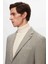 Ds Damat Slim Fit Gri Armürlü Kumaş Ceket 3