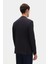 Ds Damat Slim Fit Lacivert Çizgili Kumaş Ceket 3