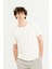 Bisiklet Yaka Kol Ucu Duble %100 Pamuk Slim Fit Erkek T-Shirt 2
