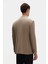 Ds Damat Slim Fit Bej Örme Kumaş Ceket 3
