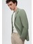 Slim Fit Yeşil Armürlü Uçan Blazer Kumaş Ceket 2