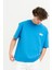 Bisiklet Yaka Göğsü Baskılı Overize Basic Erkek T-Shirt 3