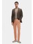 Ds Damat Slim Fit Haki Çizgili Kumaş Ceket 2