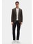 Ds Damat Slim Fit Haki Örme Kumaş Ceket 4