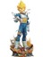 55CM Dragonball Süper Saiyan Üç Başlı Heykel Vegeta Büyük Boy El Yapımı Heykel Modeli Süsler Hediye (Yurt Dışından) 1