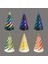 3D Baskılı Spiral Koni Oyuncak Heykeli Geçmeli Piramit Oyuncak Mini Girdap Iplik Illüzyonu (Yurt Dışından) 2