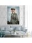 Tekli Dikey Kanvas Duvar Tablosu Elleri Ceplerinde Atatürk 1
