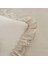 Pure Ruffle %100 Pamuk King Size Nevresim Takımı Ekru 4