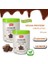 Çikolata Aromalı Vegan Bezelye Proteini Tozu 400 gr x 2 Adet - %83 Protein Içerir Pae Protein Powder Chocolate 1