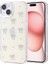 Apple iPhone 13 Kılıf Köşeler Airbag Tasarımlı Simli Şeffaf Kutup Kapak 1