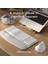 Wave Keys Kablosuz Bluetooth Ingilizce Q Klavye Beyaz 5