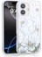 Apple iPhone 16 Uyumlu Kılıf Sıvılı Simli Baskılı Şeffaf Arka Yüzey Akav Mossa Silikon Kapak-Gri 1