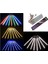 50CM Rgb LED 2mt. Meteor Yılbaşı Aydınlatması Yağmur Kar Efekti Tüp Su Geçirmez Parti Çıbık Işık Eklenebilir 6W 3