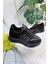 Günlük Erkek Ayakkabı Deri Bağcıklı Yüksek Taban Süet ve Desen Detay Bilek Destek Sneaker 720 2
