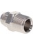 Düz Adaptör - 1/4 Inç Erkek Boru Sert Erkek Boru - Paslanmaz Çelik SS-2404-06-04 Jıc Male x 1/4 Nptf 8 Adet 2404-08-04 Discount Hydraulic Hose 4