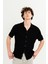Kısa Kollu Slim Fit Triko Erkek Gömlek 3