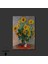 Tekli Dikey Kanvas Duvar Tablosu Claude Monet Ayçiçekleri 3