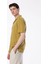 Kısa Kollu Apaj Yaka Slim Fit Örme Erkek Gömlek 3