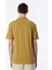 Kısa Kollu Apaj Yaka Slim Fit Örme Erkek Gömlek 4