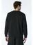 Bisiklet Yaka Göğsü Çıtçıt Cepli Slim Fit Erkek Sweatshirt 4