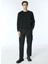 Bisiklet Yaka Göğsü Çıtçıt Cepli Slim Fit Erkek Sweatshirt 5