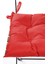 Düz Dekoratif Pofidik Sandalye Minderi Bağcıklı 40 x 40 (Kırmızı) 3