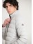 Fermuarlı Slim Fit Şişme Erkek Mont 3