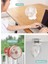 360° Ayarlanabilir 5 Hızlı LED Gece Işığı ile USB Kişisel Masa Fanı (Yurt Dışından) 5