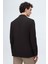 Ds Damat Slim Fit Siyah Armürlü Kumaş Ceket 4