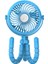 USB Şarj Edilebilir Mini Fan 3 Hız 360 Derece Dönüşlü Kişisel Soğutma Fanı (Yurt Dışından) 1