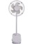LED Gece Işığı Ile 360° Esnek 3 Hızlı Masaya Takılabilir Fan (Yurt Dışından) 1